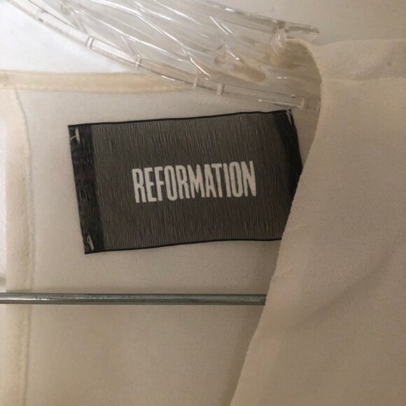 Reformation White Blouse - Picture 3 of 4